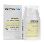 Solverx DERMOPEEL DERMOMASK VIT C Maska rozświetlająca cerę - Solverx DERMOPEEL DERMOMASK VIT C - 5907479386800-solverx-dermopeel-maska-wit.c-kart-50ml.jpg